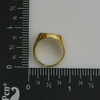 Greek Style Coin Ring 18K YG Replica of Alexander Stater 1960, Size 6