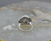 Vintage 18K 1ct tw. Diamond Cocktail Ring set in WG Size 5.75 Circa 1960