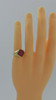 Vintage 14K Red Spinel Ring in Art Deco Setting Circa 1940 Size 7.5