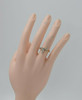 Tiara Shaped Diamond Ring 14K YG, G VS, 2/3 ct tw 1960's, size 6