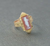 Victorian Rose and Yellow Gold Cameo Ring Superb Condition Size 8.75 Circa 1880