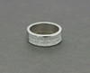 Super Man's Square Cut Diamond Band Set in Platinum 5 ct tw est Size 12.5