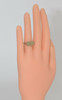 New old Stock Platinum Filigree Ring w/Pierced Sides Circa 1925, Size 5.5