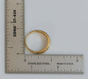14K Yellow Gold Men's 8 Stone Diamond Band, Size 10.5