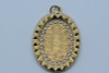 14K Yellow Gold Sweet 16 Pendant with Multicolor Stones Circa 1970