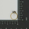 14K YG Bypass Design Diamond Ring Approximately 1ct Total Weight Size 5.5 1950's