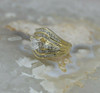 14K Yellow Gold Diamond Ring 2/3ct Central Stone Size 6.25 Circa 1990