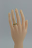 Antique 18K Yellow Gold Ruby and Diamond Ring Dated 1911 Size 6.75