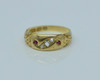 Antique 18K Yellow Gold Ruby and Diamond Ring Dated 1911 Size 6.75