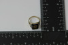 Vintage 10K White and Yellow Gold "E" Monogram Ring Circa 1940 Size 8.5