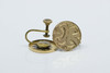 14K Yellow Gold Victorian Converted Screw Back Earring