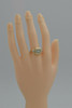 Super Men's Art Deco Multi-colored Gold Diamond Ring Size 10.5 Circa 1940