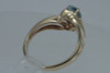 10K Yellow Gold Aquamarine Ring, Size 6.5