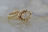 14K Yellow Gold Horizontal Marquise Diamond Ring 1.5 ct. tw., size 6