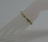 14K Yellow and White Gold Diamond Bracelet Circa 1980