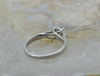 Platinum Diamond Ring "Zales" Best Quality Size 6.25 Circa 1990