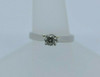 Platinum Diamond Ring "Zales" Best Quality Size 6.25 Circa 1990