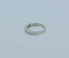 14K White Gold Diamond Band Size 5.75 Circa 1990