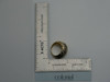 14K YG Super Diamond Inset Domed Ring 3ct tw Size 6 Circa 1980
