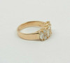14K YG Attractively Mounted 2ct tw est. Diamond Ring Circa 1990 Size 6