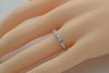 14K WG 1/2ct tw. Diamond 5 Stone Anniversary Band Size 7