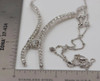 18K White Gold Diamond Necklace "Perfecta" Italy estimated 4.5 ct. tw.