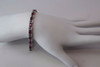 18K White Gold Ruby & Diamond Bracelet app. 8 ct. Rubies & 2 ct. Diamonds, 7"