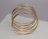 Tiffany Co. 18k Yellow Gold Elsa Peretti Wave Nine- Row Bracelet