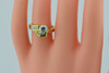 14K Yellow Gold Diamond Engagement Ring & Wedding Band Set, Size 6.25