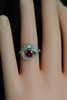 Superb Circa 1970 Platinum Ruby & Diamond Ring, Size 5