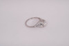 Vintage 18K White Gold Filigree Diamond Ring app.3/4 ct. Solitaire, size 6.25