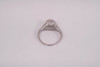 Vintage 18K White Gold Filigree Diamond Ring app.3/4 ct. Solitaire, size 6.25