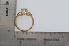 14K Yellow Gold Antique old Miner Diamond & Ruby Ring Circa 1910, size 7.25
