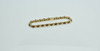 14K Yellow Gold Orange Red Garnet Bracelet 20 Stones Circa 1970