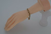 14K Yellow Gold Orange Red Garnet Bracelet 20 Stones Circa 1970