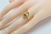 14K Yellow Gold Super Love Knot Diamond Ring Size 6 Circa 1980