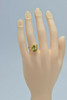 14K Yellow Gold Super Love Knot Diamond Ring Size 6 Circa 1980