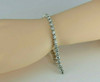 Super 14K WG 7.5 ct tw Diamond Tennis Bracelet 37 Round Diamonds Fine Quality