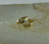 14K Yellow & White Gold Round Diamond Engagement Ring Set Size 5.25