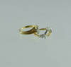 14K YG 1ct tw Marquise Diamond Engagement Ring Size 6.5 Circa 1960