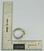 14K White & Yellow Gold Diamond Ring 1/4ct tw Adjustable Size 5-7 Circa 1990