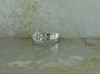 10K White Gold 1ct + Kay Jewelers Diamond Rondel Ring Size 7+