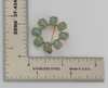 14K Yellow Gold Tested Green Jadeite Circle Pin/Brooch, Circa 1950