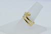 14K Yellow Gold Snake Ring Adjustable Made in Greece