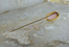 Antique 14K Yellow Gold Tested Shell Cameo Stick Pin Circa 1930