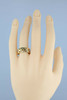 18K Cartier Maillon Panthere Tri - Color Gold Bricklink Flexible Ring Size 7