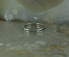 18K White Gold Chimento Diamond Ring Size 6.25 Circa 2000