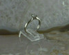 Vintage 14K Yellow Gold .60 ct Diamond Solitaire Ring Size 7.25 Circa 1960