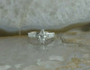 14K Yellow Gold 1.07 ct. Diamond Ring Marquis Size 5.75 Circa 1990