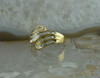 14K White Gold 1.5 ct Diamond Ring, H SI Size 8